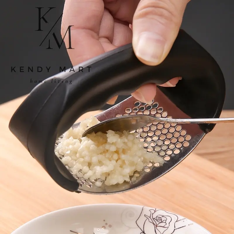 Alat Peras Penghancur Bawang Putih Stainless Penggerus Pencacah Bawang Garlic Ricer Press Pres Bawang Putih merah 0