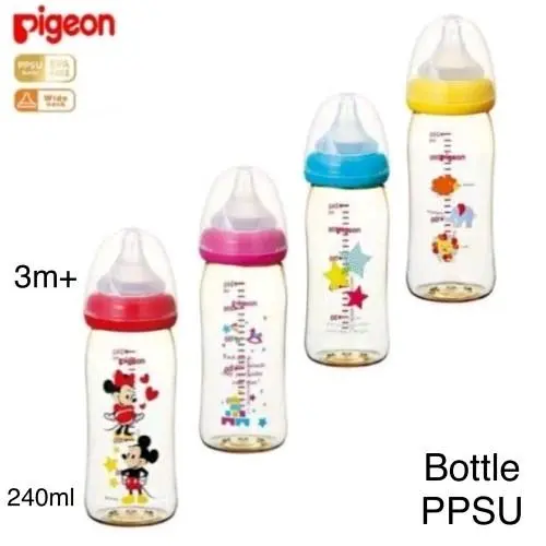 Botol Susu  PPSU 240ml Leher Lebar Best Product Bayi Bottle Minum 0