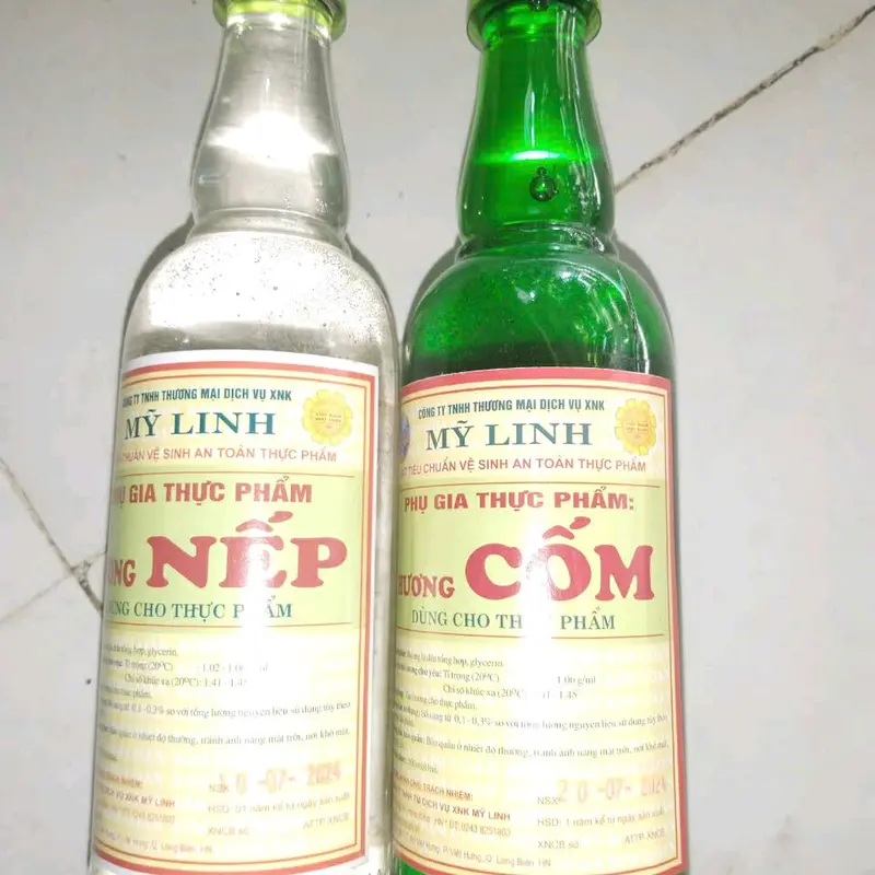Hương nếp chai 500ml ( dùng trong ngành thực phẩm) 0