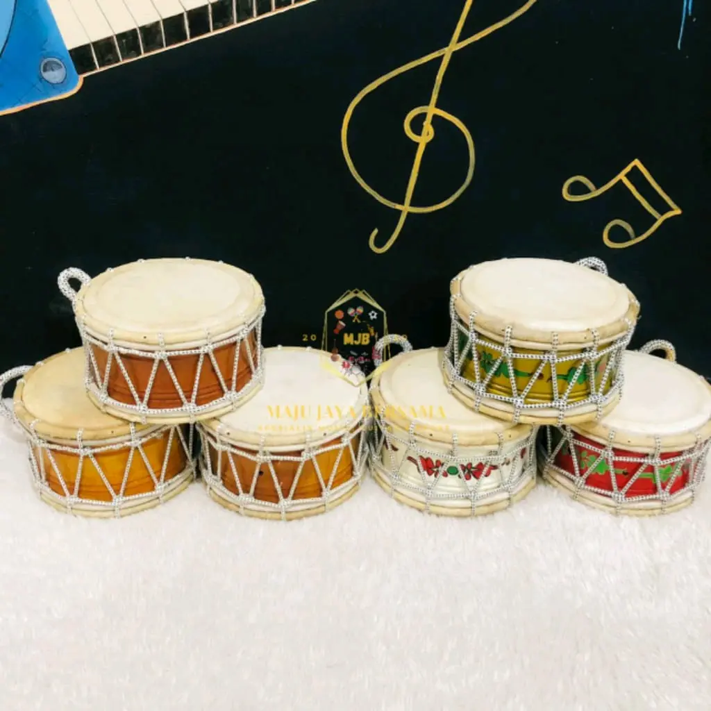 KEPRAK MARAWIS REBANA Bahan Kayu Mahoni Kulit Kambing alat Musik Tradisional