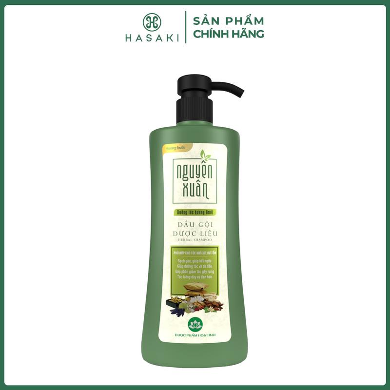 Dầu Gội Nguyên Xuân Dược Liệu Dưỡng Tóc Hương Bưởi 450ml | HASAKI BEAUTY