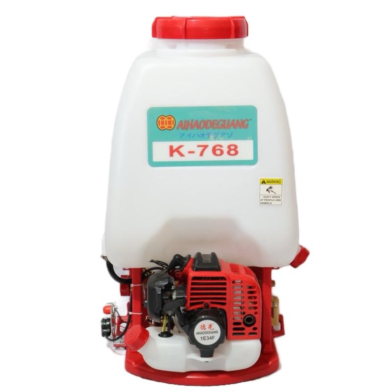 Máy xịt thuốc trừ sâu 2 kỳ xăng pha nhớt 26cc Piston 34 ly Thùng chưa nước 25 lít