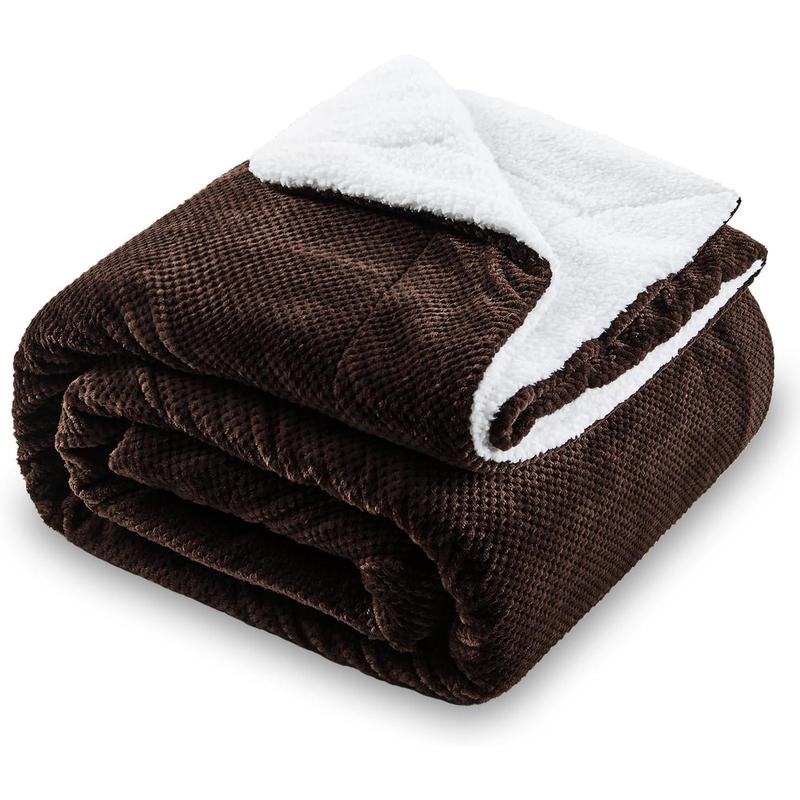 Waffle sherpa blanket sale