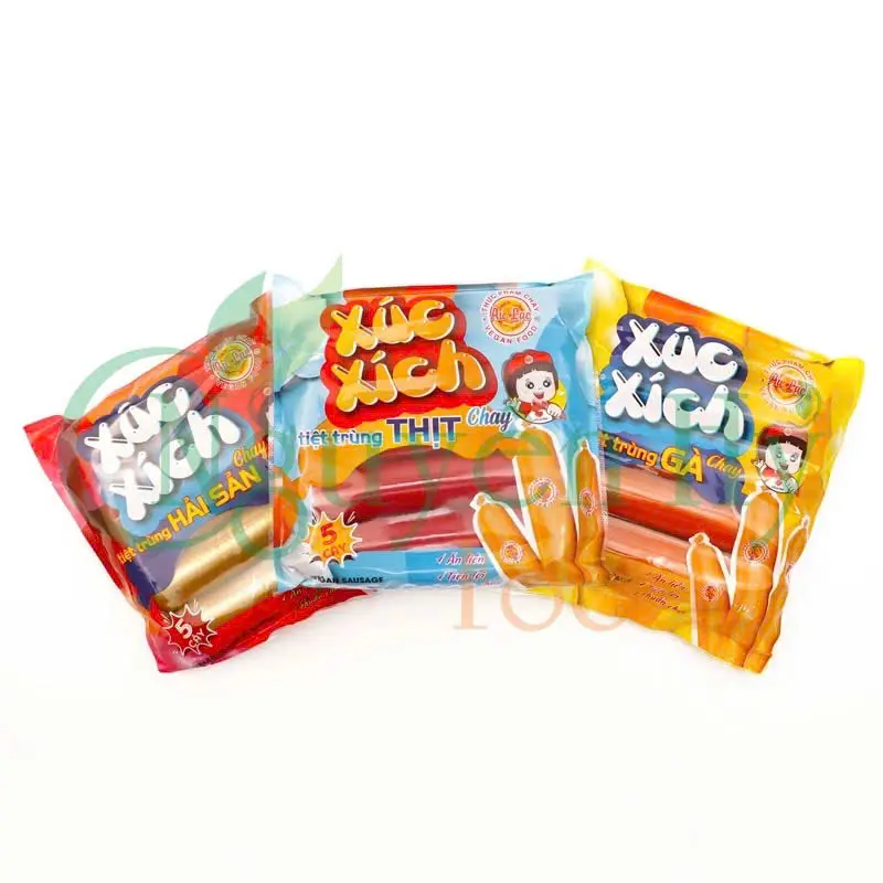 Xúc xích chay Âu Lạc - 150g, snack thức ăn