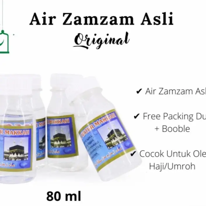 air zam zam botol 60 ml Original
