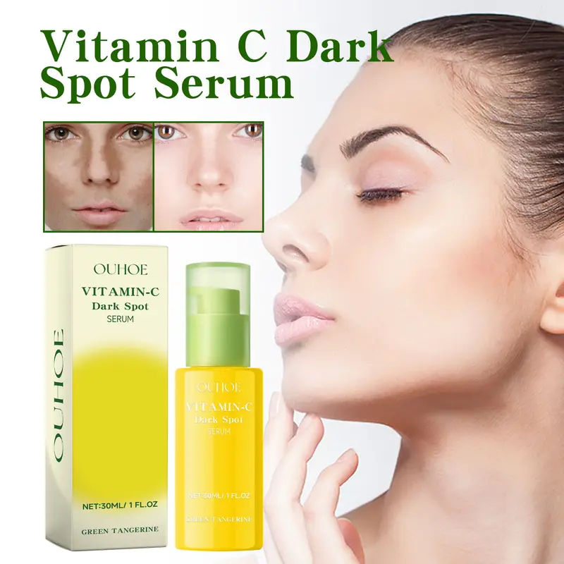 Ouhoe Vitamin C Essence Reduces Fine Lines And Spots, Hydrates, Firming, Brightening And Anti-Wrinkle Facial Essence 1