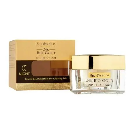 Bio Essence 24K Bio Gold Night Cream 40 gr // Krim Malam Wajah Muka