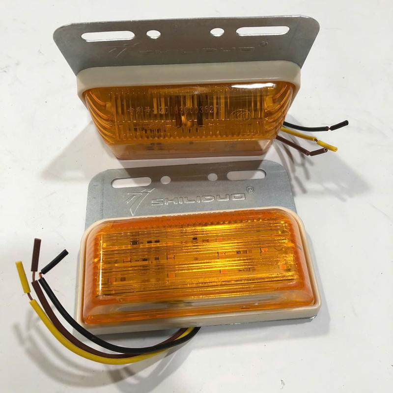 Product Introduction of Đèn led sườn SL4003 màu vàng 24v xe ô tô tải Trung Quốc, Đèn led sườn 24v màu vàng SD4003 Xe Howo Dongfeng Chenglong 2