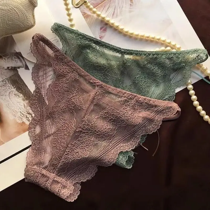 Combo 10 quần lót Nữ ren sexy, mêm mại dây 2 bên khuyết eo 2824 4