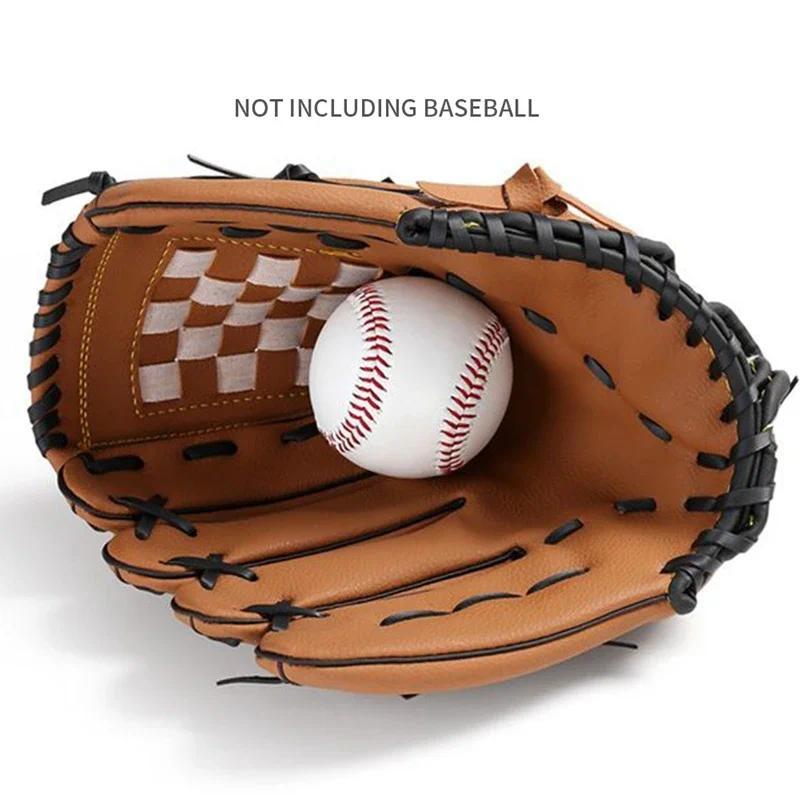 Product Introduction of Outdoor Sport Baseball Glove PU Leather Batting Gloves Softball Practice Equipment Baseball Training Competition Glove for Kids 0