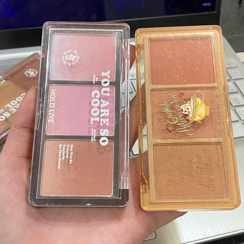 [HOLD LIVE] Phấn Trang Điểm Má Hồng HOLD LIVE 3 Màu Trẻ Trung Phấn Má