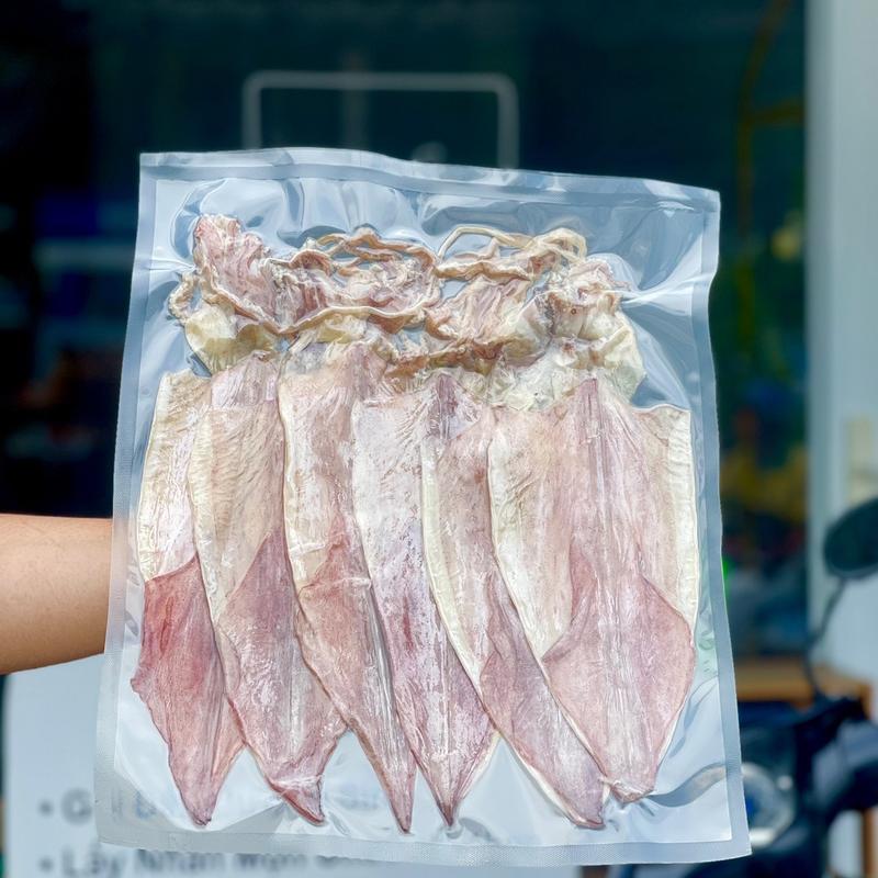 Khô mực câu VIP size 12 con 1kg - mực cà mau sông đốc
