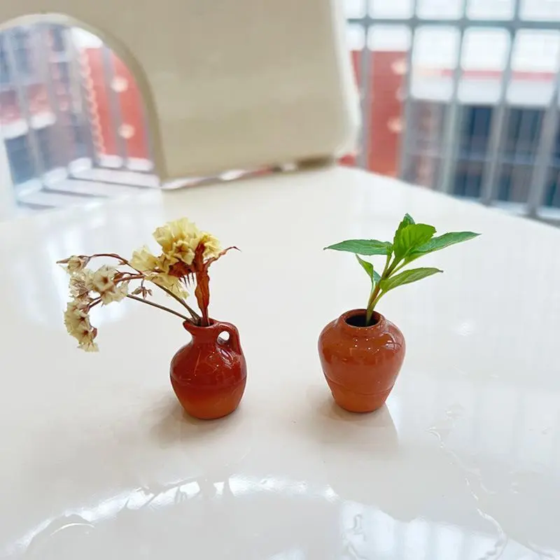 Mini Ceramic Vase Design Fridge Magnet, Creative Mini Ceramic Vase Design Fridge Magnet, Diy Fridge Magnet for Home Decor, Ceramic Vase Magnets, Higher End Fridge Magnets, Flower Magnets, Decoration 7