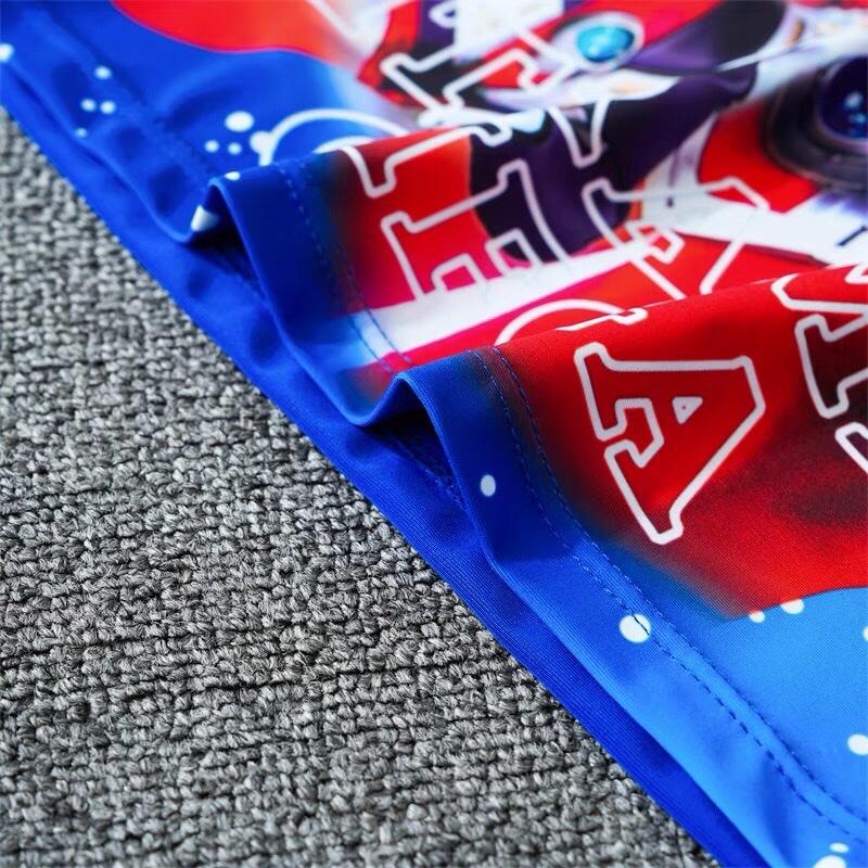 Set bơi bé trai HCM Hoả Tốc 3 chi tiết áo+quần+nón hoạ tiết Made in China Sport Kids - Voi 3