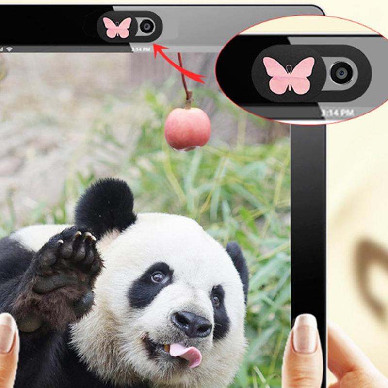 Butterfly Pattern Webcam Laptop Camera Cover, Ultra-thin Slide Webcam Laptop Camera Cover for Echo Show, Smartphone, Computer, Tablet, Chromebook, PC, Tech Accessories 4