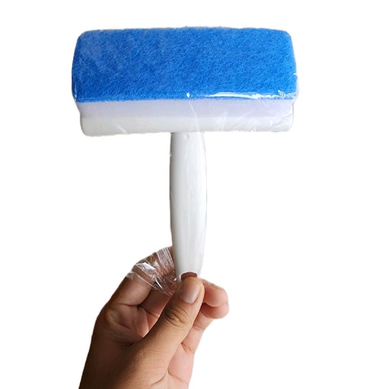 Mút nỉ xanh trắng chuyên vệ sinh ố kính ô tô ( dùng chung với Gel tẩy ố kính ) Phụ Kiện Lau Xe