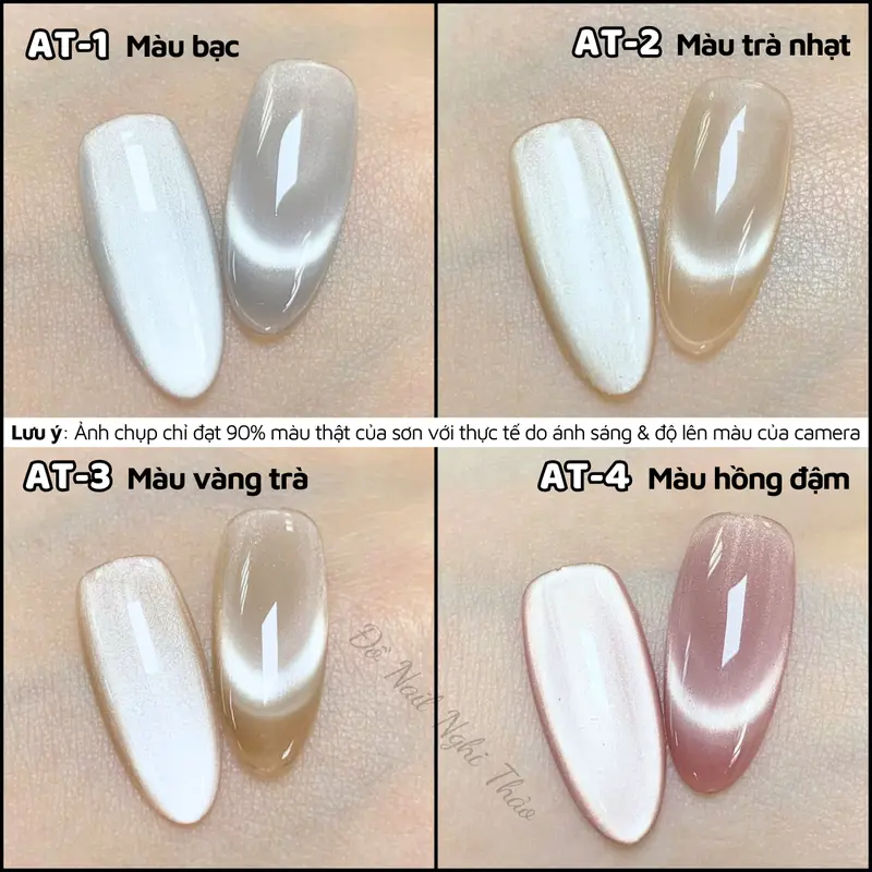 Sơn gel mắt mèo ánh trăng cực quang RAMYLA 3