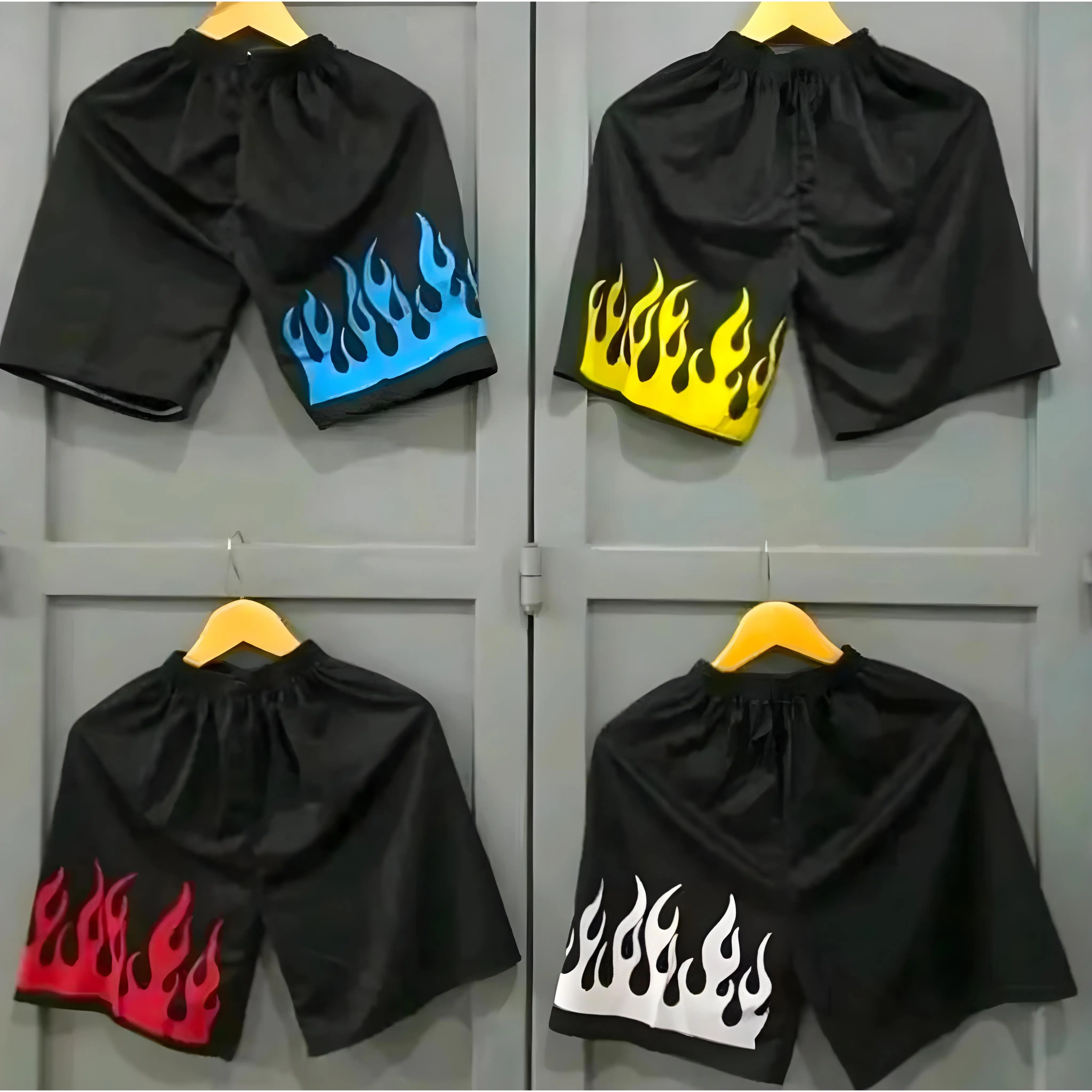 paket hemat celana kolor 50 ribu bisa dapat 5 pcs bisa Cod Katun Dewasa Nyaman Shorts Pria Wanita Distro Surfing Panjang Hitam Boxer