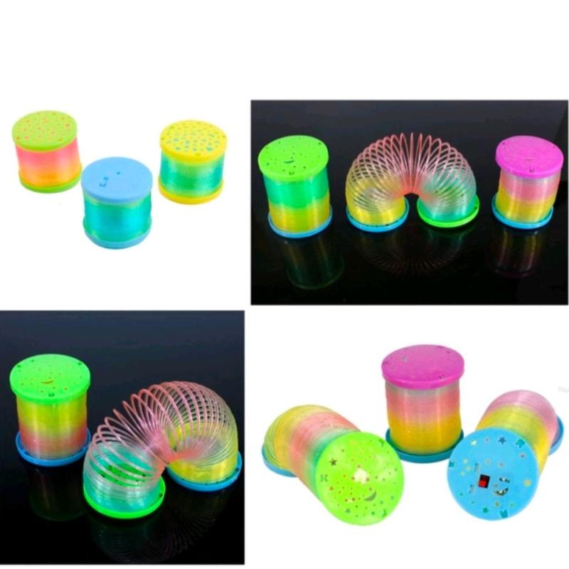 MAINAN PER PEGAS PELANGI-SPRING MENYALA-PROYEKTOR LAMPU LED - PR 17701 3