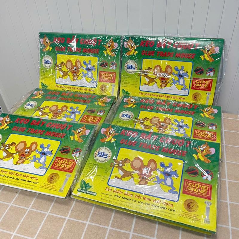 Combo 10 Miếng Keo Dính Chuột Ruồi Và CônTrùng Siêu Dính Đại Lộc
