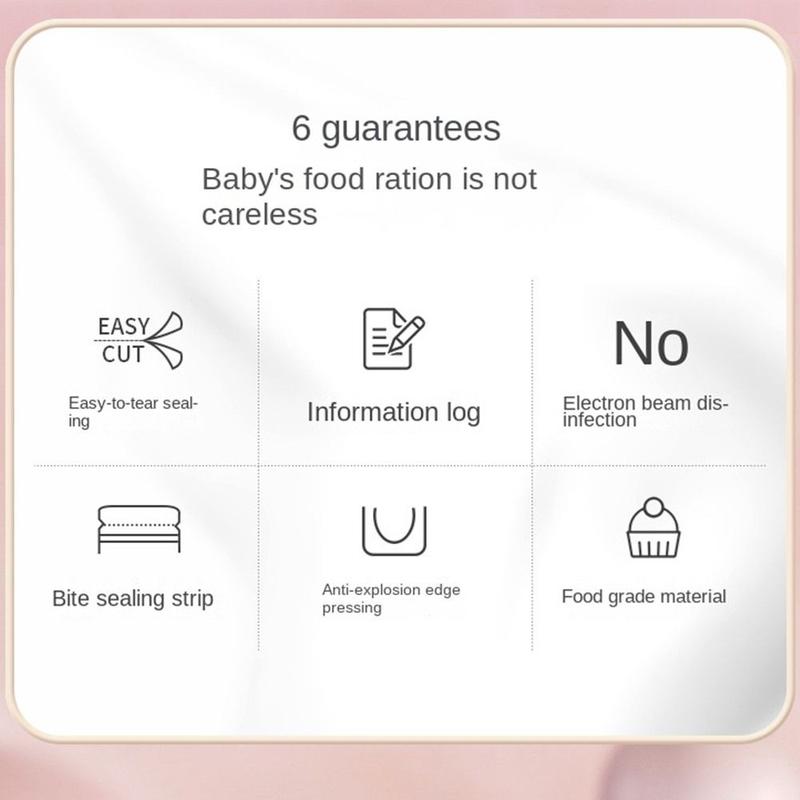 30pcs Subpackage Portable Disposable Freshness Protection Package Milkpowder Pouches Leakproof Sealed Storage Bags 4