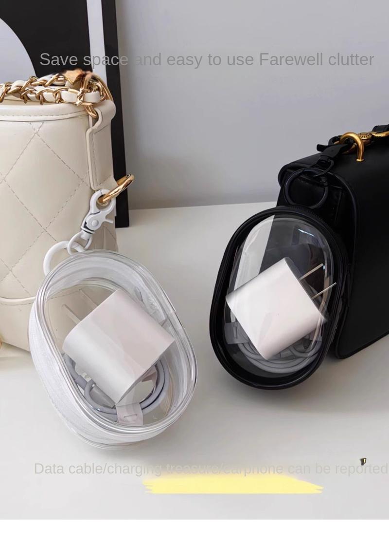 Product Introduction of Baseus Mini Storage Bag for Earphone USB Cable Charger SD TF Cards Case 1