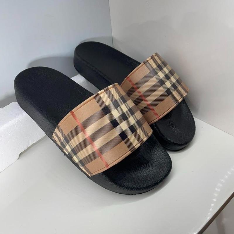 Dép kẻ quai ngang cao su màu nâu Tây nổi bật , phong cách DéP Slipper 0