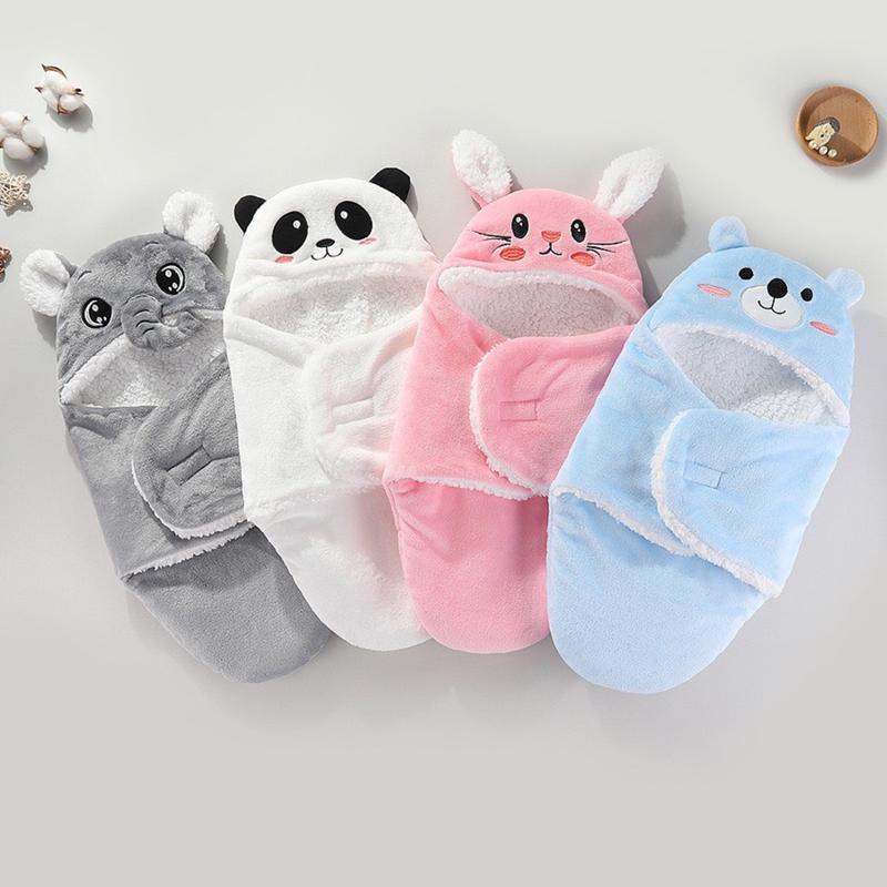 Túi ủ kén mùa đông cho bé ấm áp hình thú, cho bé từ 0-6 tháng