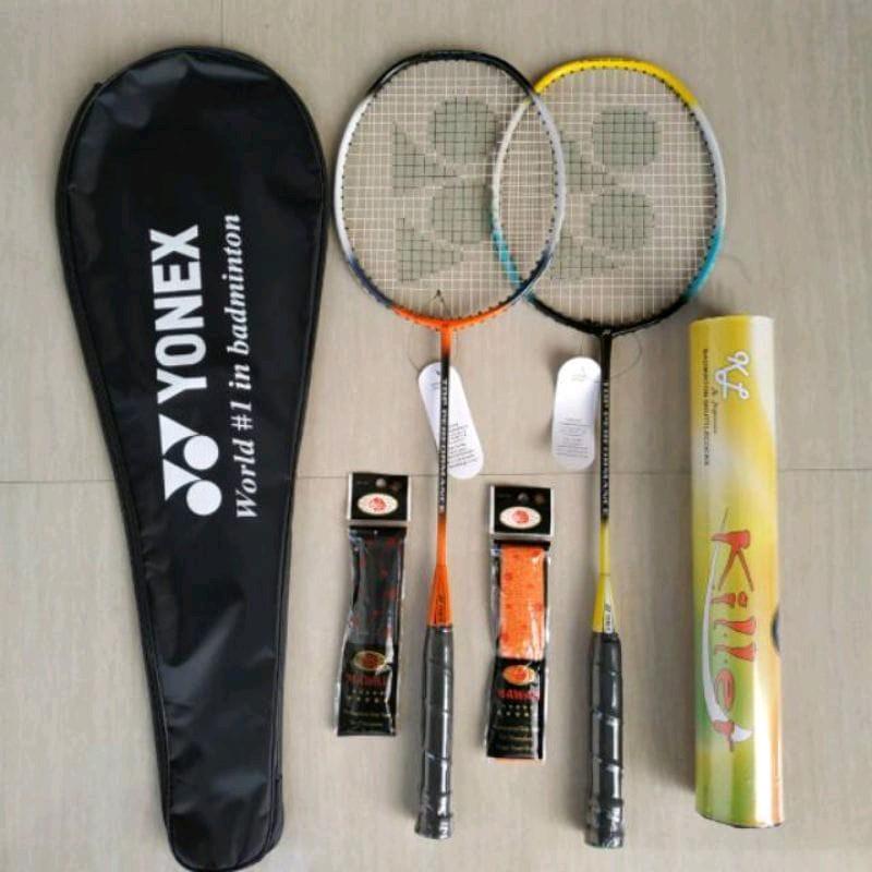 Badminton Raket Key RAKET BADMINTON PAKET LENGKAP DAN KOMPLIT BISA COD - Shop | Tokopedia