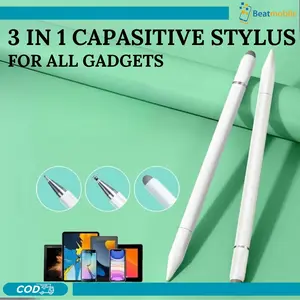 3 in 1 Stylus Pen Universal Compatible All Device Touch Screen Handphone Pad tablet Android IOS Capacitive No Battery Writing