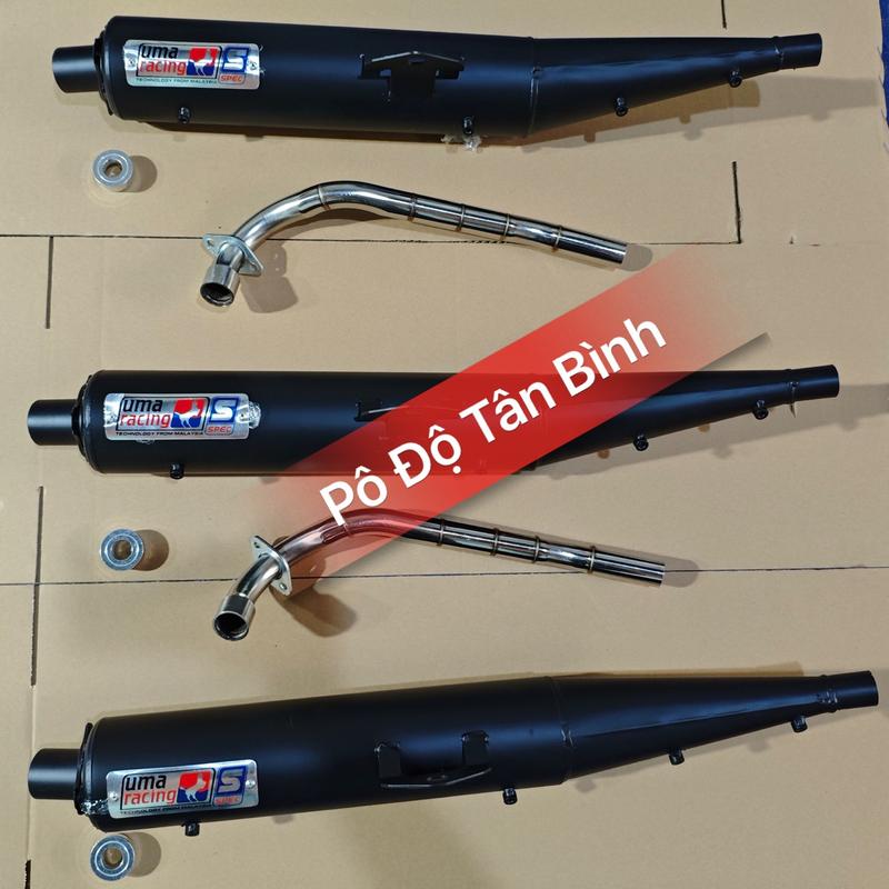 Pô UMA móc họng 27 đuôi 39 tặng Tiêu CNC + cổ Wave Sirius