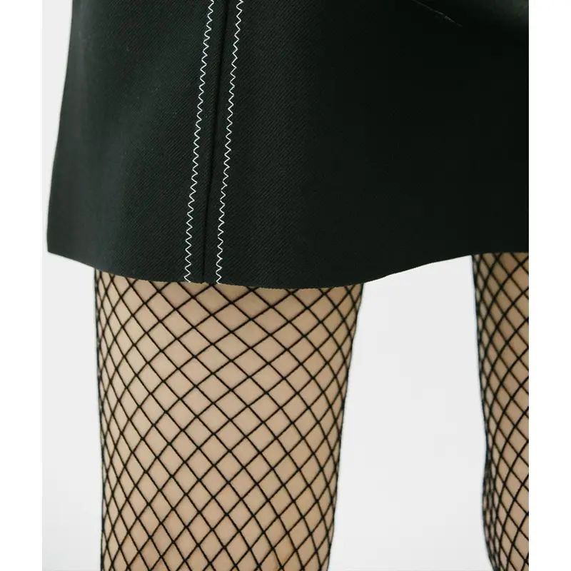 STF velvet net fishnet stocking jala jaring sedang medium net pantyhose 2