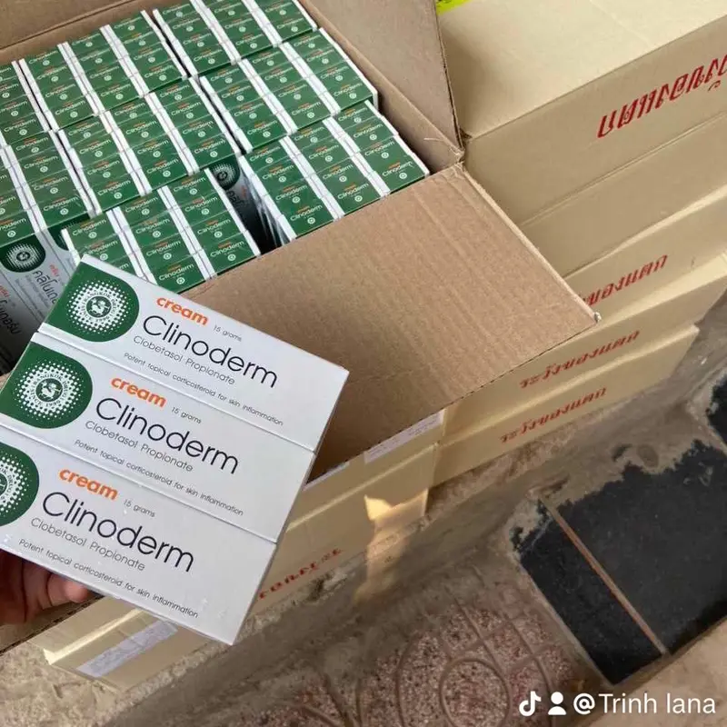 Kem bôi ngoài da clinoderm thái lan typ 15g 0