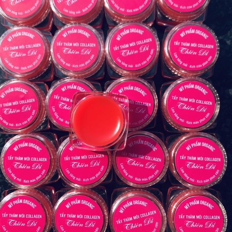 Son Dưỡng Môi Collagen Thiên Di Khử Thâm Môi Giúp Môi Hồng Tự Nhiên 1