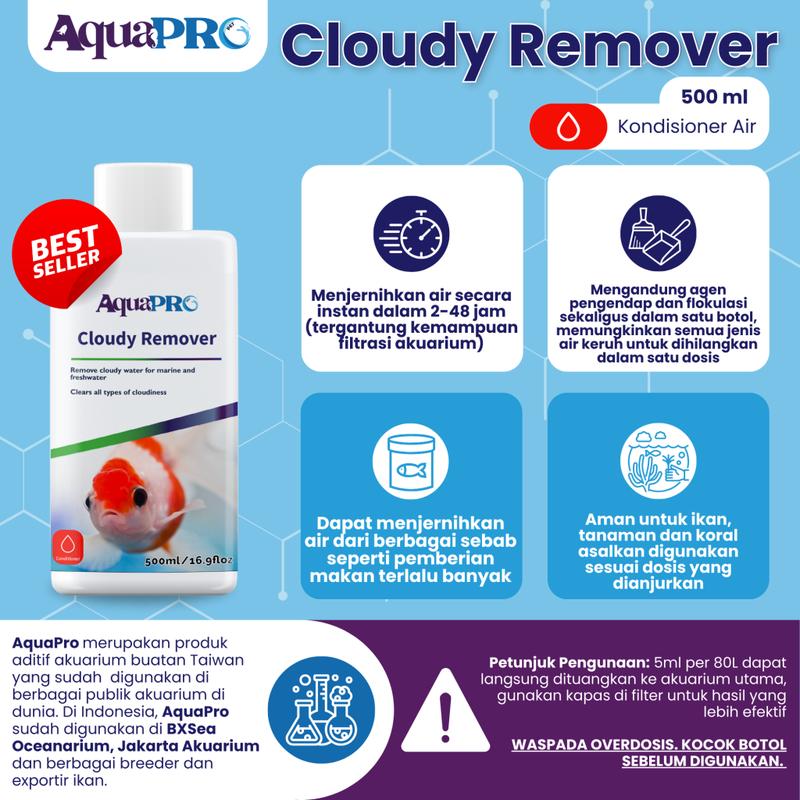 AquaPro Cloudy Remover 500ml/16.9floz 0