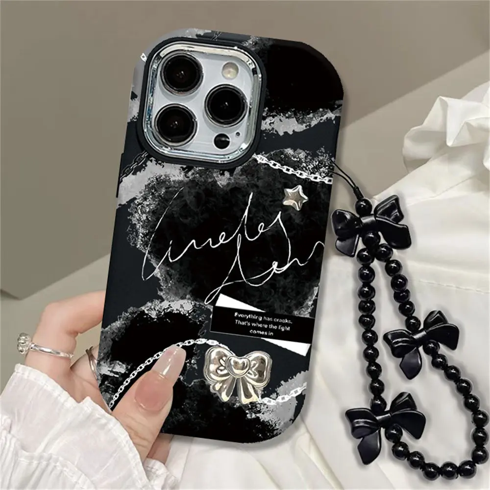 Casing untuk hp OPPO A3X A60 A38 A78 A18 A16 A17 A17K A57 A58 A15 A16K A54 A12 A5S A7 A94 A3S A53 A31 A52 A74 A95 A55 F9 A9 A16S A54S Love ring buckle and versionCase