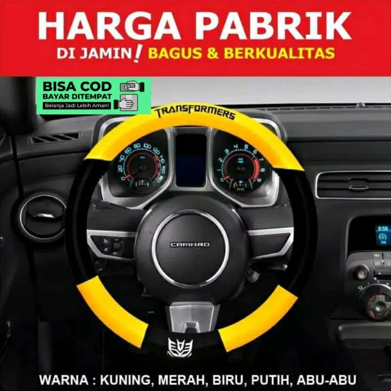 Cover Stir Fusion R / Sarung Stir Mobil Kulit Simple Modern Elegant vector