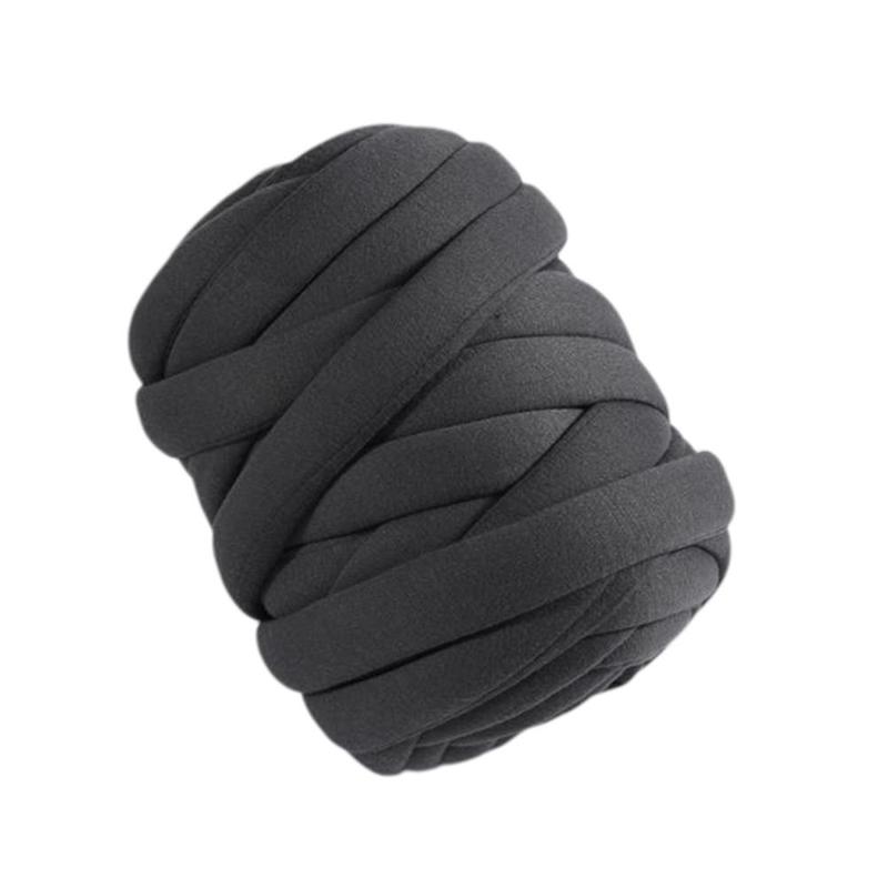250G Chunky Yarn Super Bulky Yarn Soft 13-15.3 Yards Giant Yarn Jumbo Tube Yarn for Pet Bed and Bed Fence Craft Blanket Crochet Braided Knot 7