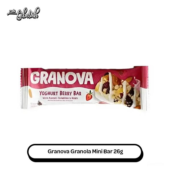 Gambar Granova Granola Mini Bar 26gr - Healthy Snack, Snack Sehat Anak, Granola Bar, Cemilan dari Rak Sebelah Kota Administrasi Jakarta Pusat Tokopedia