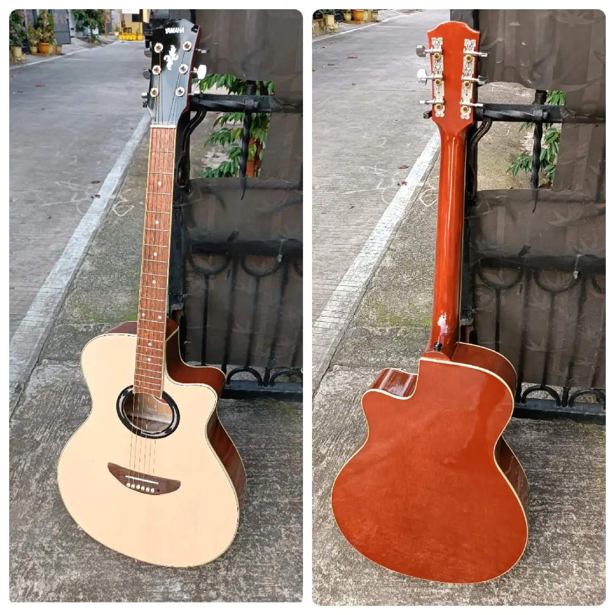 Gitar Akustik Yamaha Apx 500ii Natural Custom