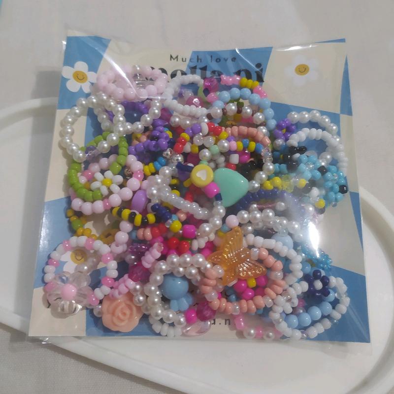 Paket Usaha / Set Beads Ring / Cincin Manik 4
