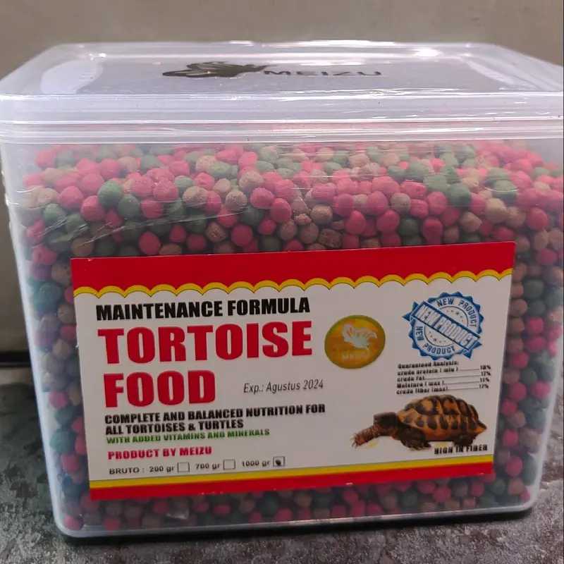 Meizu Tortoise Food/Pelet Meizu MAKANAN Kura Kura Tortoise Food 700gram 1kg 0