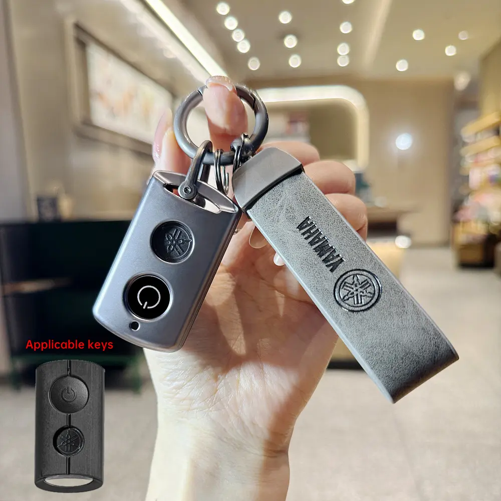 Vỏ Bọc Chìa Khóa Từ Xa Xe Máy, Chất Liệu TPU, Phù Hợp Với Yamaha NVX155, Phụ Kiện Ô Tô Không Chìa Khóa Bảo Vệ