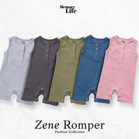 Gambar MemoryLife - Zene Romper | Bodysuit Romper Premium Anak Bayi Perempuan & Laki Laki Unisex Umur 3 Bulan - 12 Bulan - Grey, 6M dari MemoryLife Shop Kota Administrasi Jakarta Utara 2 Tokopedia