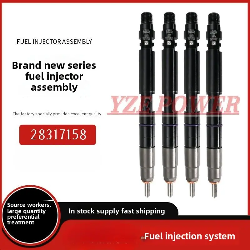 28317158 Fuel Injector Assembly 320-06881 High Pressure Diesel Common Rail Injector Assembly Suitable for JCB