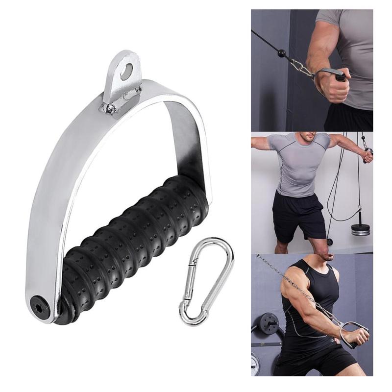 Pull Down Bar Handle Equipment Tricep Row Handle Exercise Handle Cable Machine Handle Attachment for Home Gym Exercise Workout 5