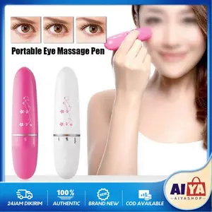 Pen Mini Perawatan Alat Pijat Mata Elektrik Face Lift Eye Massage Pen Microseismic Technology Pena Pijit Mata Mini Kecantikan Wajah