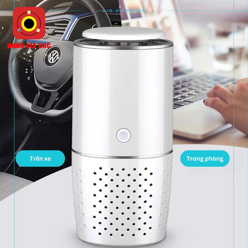 Máy Lọc Không Khí DS-002 Công Nghệ Ion Âm, Bộ Lọc HEPA Lớn, Loại Bỏ Vi Khuẩn,…
