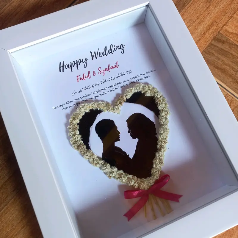 Frame 3D Pigura custom Bingkai LOVE Kado Valentine, Kado ayang, Kado Nikah, Kado Anniv, Kado Ultah, Kado Pacar, Kado Wisuda dll 3