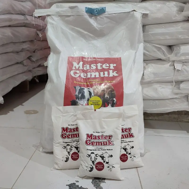 Master Gemuk - Suplemen Pakan Vitamin Mineral Untuk Penggemukan Sapi Kambing Domba 4
